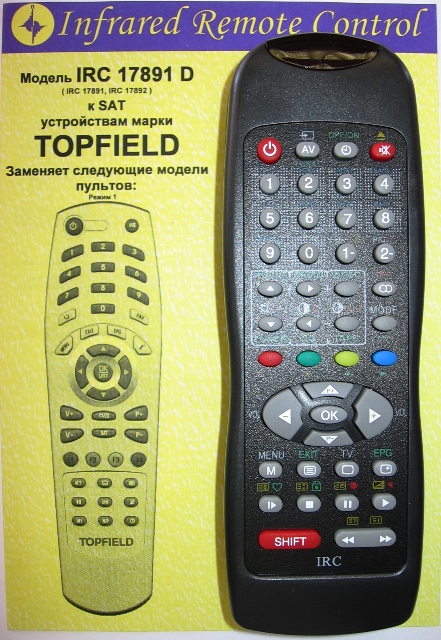 TOPFIELD IRC 17891 D